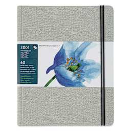 Handbook Journal Co. Watercolor Journal - 8-1/4" x 10-1/2", Portrait, front of the notebook