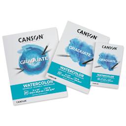 Canson Graduate Watercolor Pads, various sizes