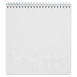 Indigo Artpapers Watercolor Wiropad - 7-1/2" x 7-1/2", inside of the pad