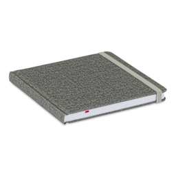 Hahnemühle Toned Watercolor Book - Gray, 5-1/2" x 5-1/2", pad laid flat