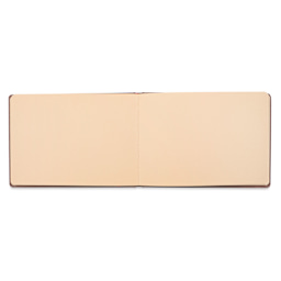 Hahnemühle Toned Watercolor Book - Beige, 5-3/4" x 8-1/4", opened