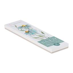 Hahnemühle Watercolor Bookmark Pad - pad laid flat