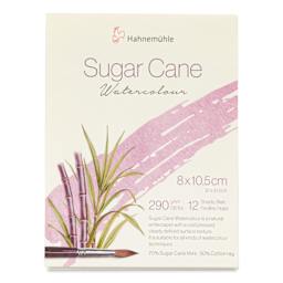 Hahnemühle Sugar Cane Watercolor Pad - 3.1" x 4.1", front cover