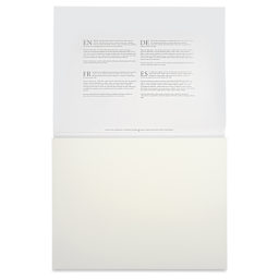 Hahnemühle Expressions Watercolor Block - 11.8" x 15.7", 20 Sheets, 300 gsm - open