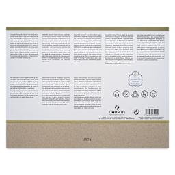 Canson Aquarelle Block - Blick Exclusive! 9.1" x 12.2", Cold Press, back cover
