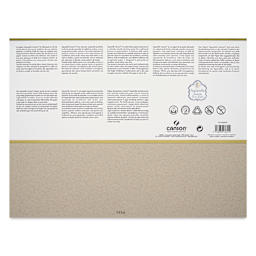 Canson Aquarelle Block - Blick Exclusive! 12.2" x 16.1", Cold Press, back cover
