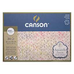 Canson Aquarelle Block - Blick Exclusive!  14.2" x 19.7", Cold Press, front cover