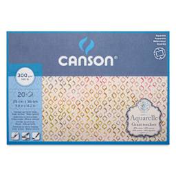 Canson Aquarelle Block - Blick Exclusive! 9.8" x 14.2", Rough Press, front cover