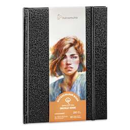 Hahnemühle Deckle Edge Watercolor Journal - 4.1" x 5.8", Portrait