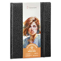 Hahnemühle Deckle Edge Watercolor Journal - 5.8" x 8.3", Portrait