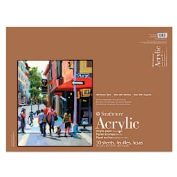 Strathmore 400 Acrylic Pad 18" x 24" Front Cover