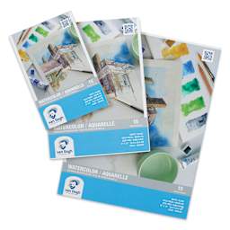 Van Gogh Watercolor Blocks, various sizes shown