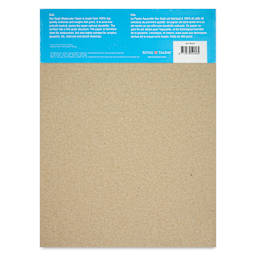 Van Gogh Watercolor Pad - 9" x 12", back cover