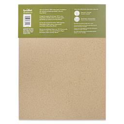 Fluid 100 Watercolor Pad - 9" x 12", Cold Press, 20 Sheets, back of pad