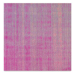 Black Ink Dotty Embossed Iridescent Paper - Hot Pink, 12" x 12"