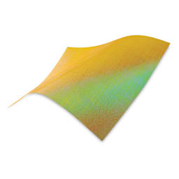 Black Ink Dotty Embossed Iridescent Paper - Gold Rush, 12" x 12"