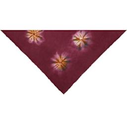 Tie Dye Lokta Paper - Closeup Corner of sheet to show color and texture
