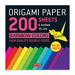 Tuttle Origami Pack Rainbow Colors