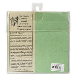 Lotka Origami Paper Packs - 6" x 6", Solid Colors, Pkg of 20 Sheets, back of package