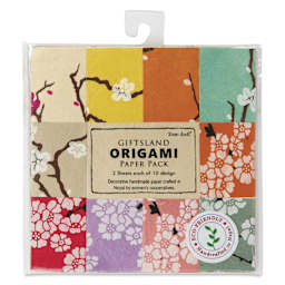 Lotka Origami Paper Packs - 6" x 6", Blossom, Pkg of 20 Sheets, front of package
