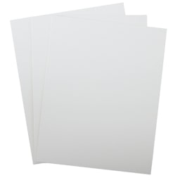 Crescent Watercolor Board - 11" x 14", Pkg of 3, boards fanned out