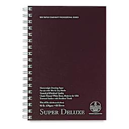 Bee Paper Aquabee Super Deluxe Sketchbook - 9" x 6", 60 Sheets