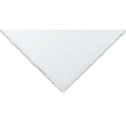 Arches Natural White Watercolor Paper - Rough, 22" x 30", close-up of a single sheet