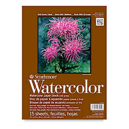 Strathmore 400 Series Watercolor Block - 9" x 12", 15 Sheets