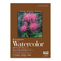 Strathmore 400 Series Watercolor Block - 11" x 15", 15 Sheets