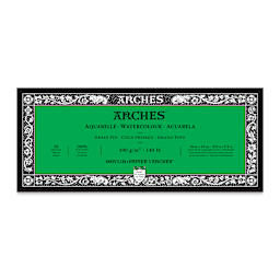 Arches Watercolor Block - 3.9" x 9.8", Cold Press, 140 lb, 20 Sheets