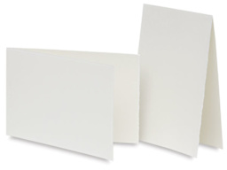 Fabriano Medioevalis Stationery - 2 Landscape Folded Cards standing at slight angle