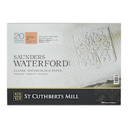Saunders Waterford Watercolor Block - 10" x 14", Hot Press, 140 lb, 20 Sheets (front cover)
