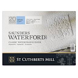 Saunders Waterford Watercolor Blocks - Front cover of 20 sheet Cold Press Block