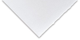 Acquerello Portofino Watercolor Sheets - Closeup of corner to show color and texture
