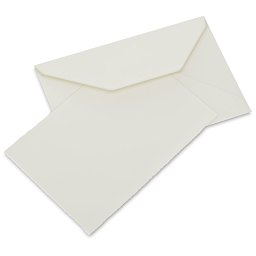 Fabriano Medioevalis Reply Cards and Envelopes - 3-1/2" x 5-1/4", Single, Box of 20, one card and envelope out of packaging