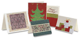 Fabriano Medioevalis Stationery - Different sizes of cards, decorated for holiday
