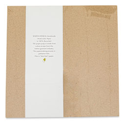 Shizen Professional Watercolor Paper Value Pack - Hot Press, Pkg of 39 Assorted Sheets (Back of packaging)