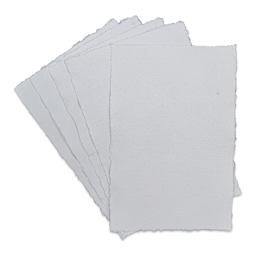 Shizen Professional Watercolor Paper - 12" x 18", Cold Press/Rough, Pkg of 5 Sheets