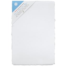 Shizen Professional Watercolor Paper - 12" x 18", Hot Press, Pkg of 5 Sheets