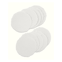 Shizen Professional Watercolor Paper - 6", Round Deckle Edge, Hot Press, 10 Sheets