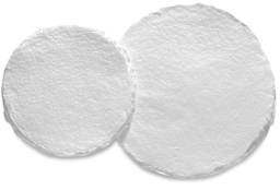 Shizen Professional Watercolor Paper - Two sizes of Round, Cold Press Paper shown