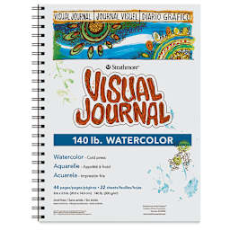 Strathmore Watercolor Visual Journal - 140 lb, 8" x 5-1/2"