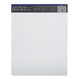 Fabriano Studio Watercolor Pad - 8'' x 10'', 300 gsm, Cold Press, 12 sheets (back cover)