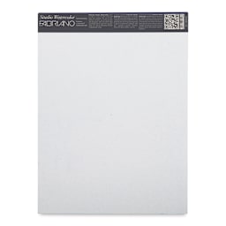 Fabriano Studio Watercolor Pad - 9'' x 12'', 300 gsm, Cold Press, 50 Sheets (back cover)
