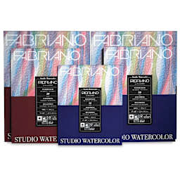 Fabriano Studio Watercolor Pads - Assorted Sizes 