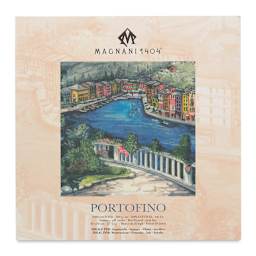 Acquerello Portofino Watercolor Pads - Front view of Square pad
