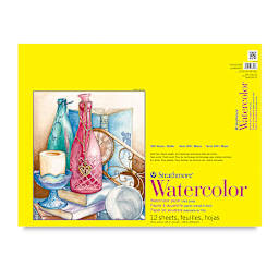 Strathmore 300 Series Watercolor Pad - 18" x 24", Cold Press, Tapebound
