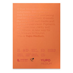 Legion Yupo Synthetic Paper Pad - 5" x 7", Bright White, 10 Sheets