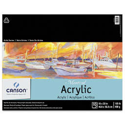 Canson Montval Acrylic Paper Pad - 16" x 20", 10 Sheets