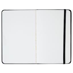 Moleskine Art Collection Watercolor Notebook - 5-1/2" x 3-1/2", Portrait, 60 Pages (open to show paper)
